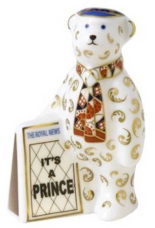 Royal Baby-Prince George Newspaper Seller Bear - Boxed