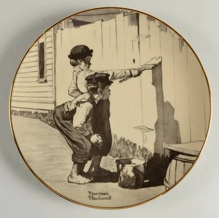 Tom Sawyer Painting The Fence - Boxed by Ridgewood
