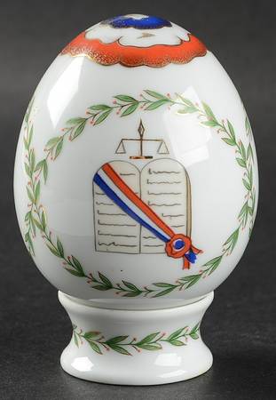 Raynaud Giftware French Revolution Egg - No Box