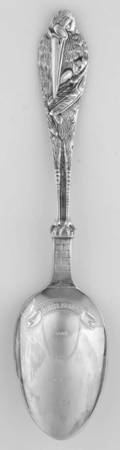 Birth Record Spoon-Silverplate Birth Record Spoon - With Box
