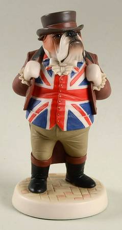Doggie People Bulldog - John Bull - With Box