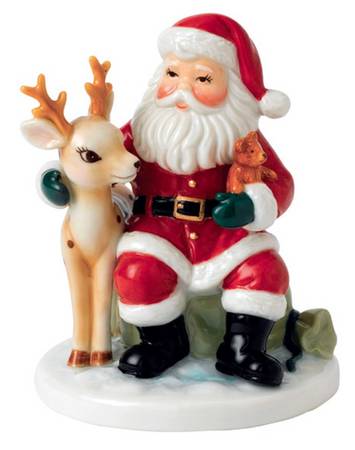Nostalgic Christmas Figures A Busy Night Ahead - Boxed