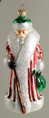 Russian Santa Collection Candy Stripe Russian - No Box