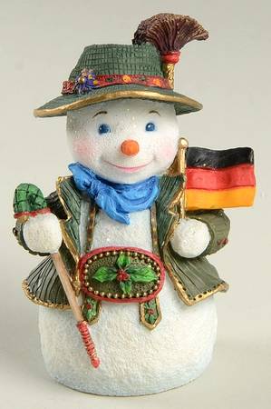 Snowman of the World German - With Box