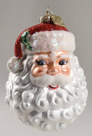 Sparkle Bright Santa Head - No Box