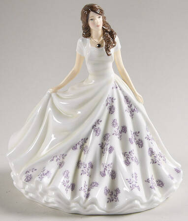 Birthstone Petites-Floral February - Amethyst - No Box