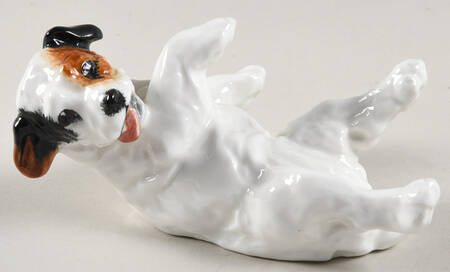 Character Dogs Dog Lying On Back - Boxed