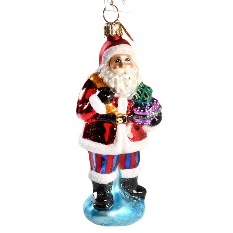 Santas Petite Santa Joy-Black Gloves - No Box