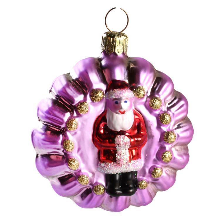 Santas Santa Medallion - No Box by Christopher Radko