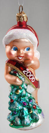 2000 Dated Ornaments Christmas Kewpie-2000 - No Box