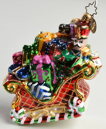 Sleigh Ornaments Treasure Sleigh - No Box
