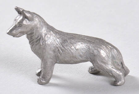 Rawcliffe Pewter Figurine German Shepherd - No Box