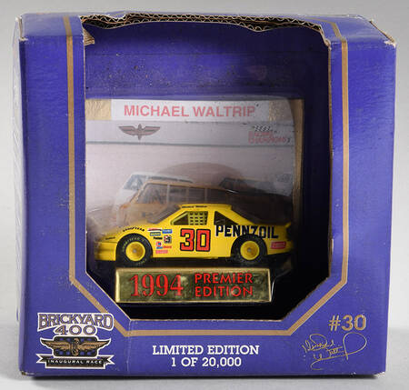 Brickyard 400 Inaugural Race Michael Waltrip - Boxed