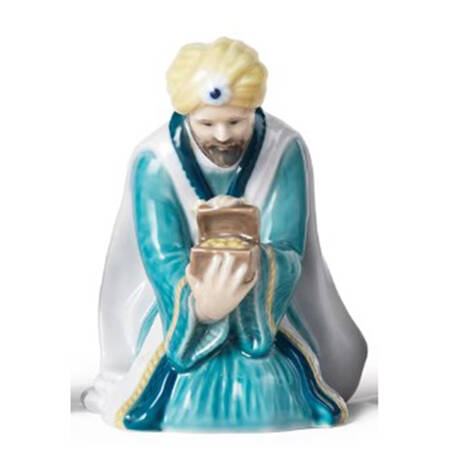 Nativity King - Teal Robe - No Box