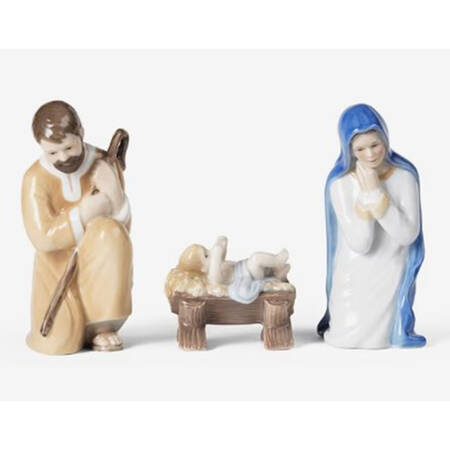 Nativity Joseph, Mary And Baby Jesus - With Box