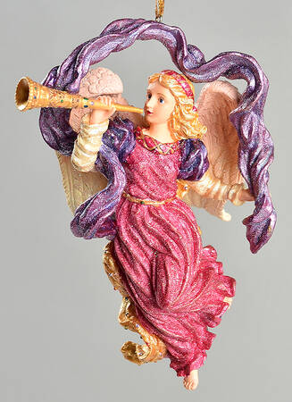 Angel Ornaments-Cold Cast Angel Of Harmony-Jacobson's 2nd/Series  - Boxed