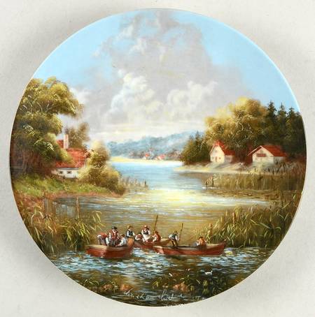 Luekel's Idyllic Village Life The Fisherman - No Box