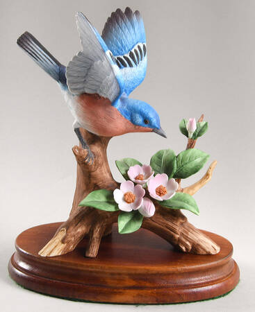 Sadek Bird Figurines Bluebird - No Box