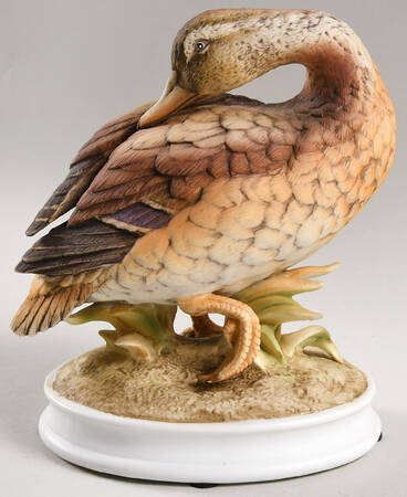 Sadek Bird Figurines Mallard Duck-Hen Sitting - No Box