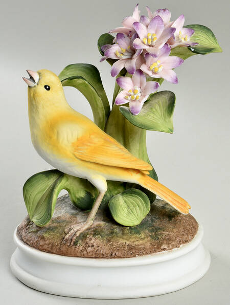 Sadek Bird Figurines Canary - Boxed
