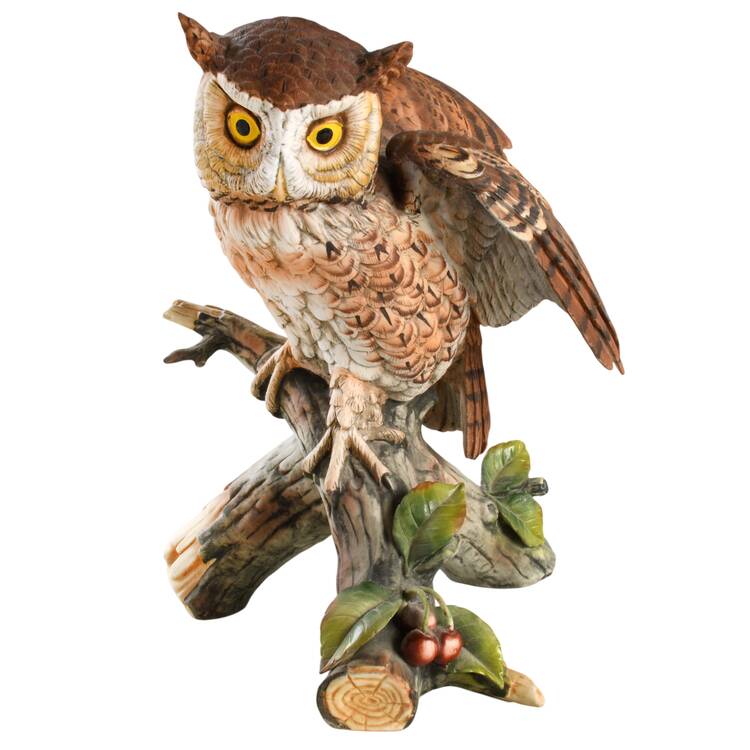 Sadek Bird Figurines Owl - No Box