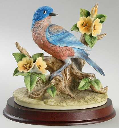 Sadek Bird Figurines Bluebird - Boxed