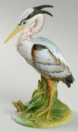 Sadek Bird Figurines Blue Heron - Boxed