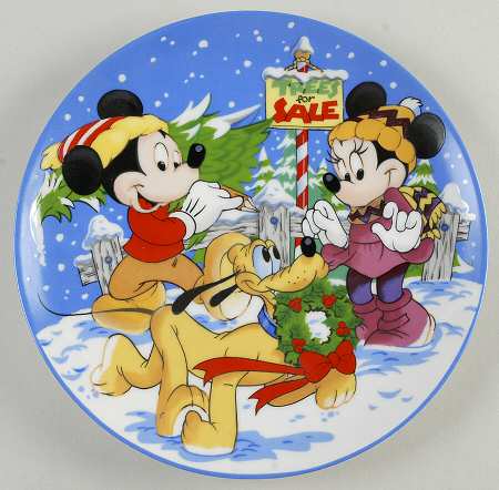 Walt Disney Characters Annual Plate by Schmid