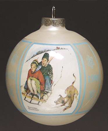 Norman Rockwell Ball Ornament by Schmid