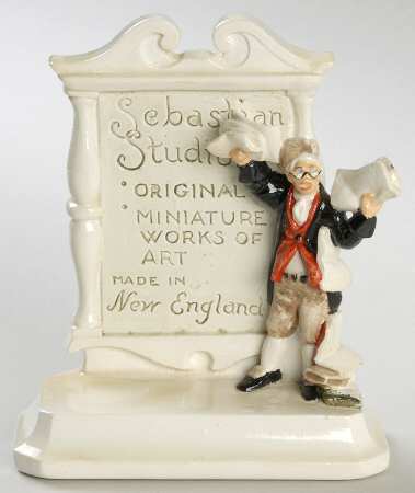 Sebastian Miniature Plaque-Knickerbocker - Boxed