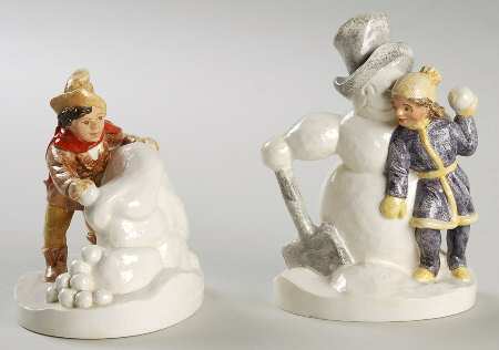 Sebastian Miniature Snow Days-Pair - No Box