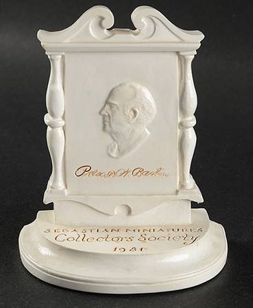 Sebastian Miniature Smc Society Plaque-1981 - No Box