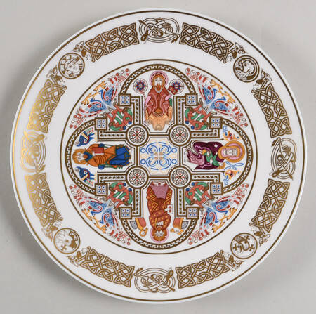 Celtic Book Of Kells-Coupe Shape - No Box