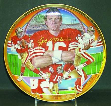 NFL Superstars-Gold Edition Joe Montana - With Box