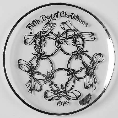 Twelve Days of Christmas Five Golden Rings - Boxed