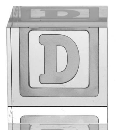 Baby's Blocks Baby's Block D-Paperweight - No Box