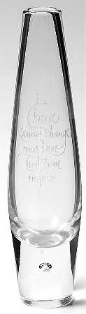 Teardrop 8" Bud Vase