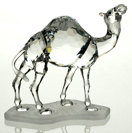 African Wildlife Camel-Frosted Base - Boxed