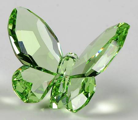 Butterflies Light Peridot - No Box