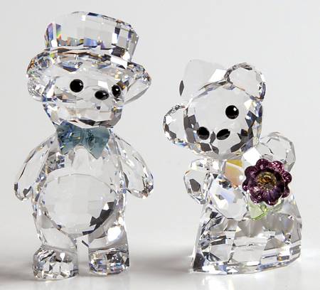Kris Bear with Love You And I-Bride And Groom-Set Of 2 - Boxed