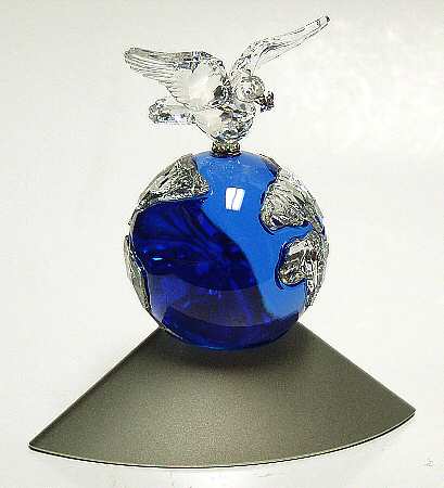 Commemorative Editions Millennium Crystal Blue Planet - No Box