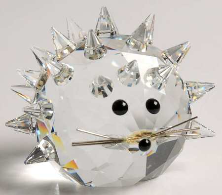 In A Summer Meadow Hedgehog-Large-Metal Whiskers - Boxed