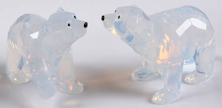 Collectors Society Figurines Polar Bear Cubs-Opal Companion - No Box