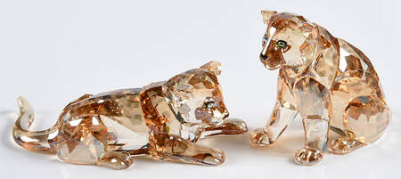 Collectors Society Figurines 2019 Amur Leopard Cubs - Boxed