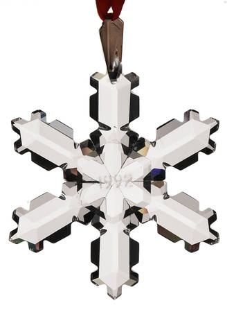 Swarovski Annual Ornaments 1992-Snowflake - No Box by Swarovski