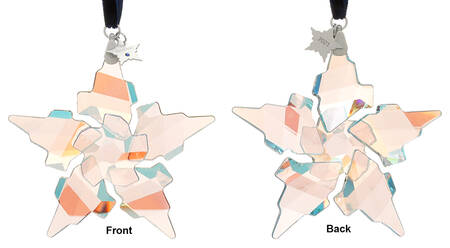 Swarovski Annual Ornaments 2021 30th Anniversary Star - With Box 45a