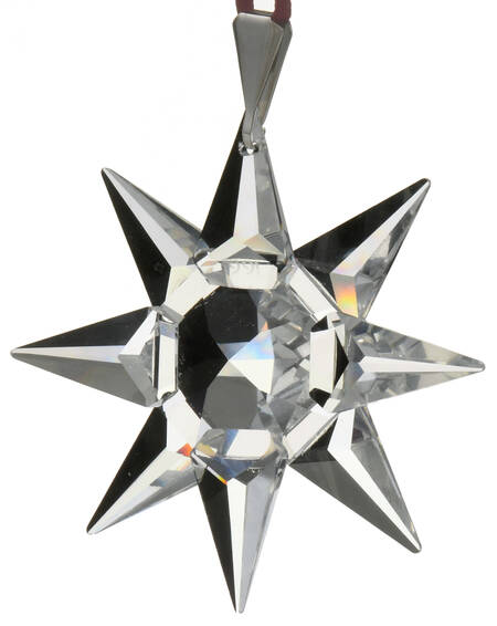 Swarovski Annual Ornaments 1991-Star - Boxed