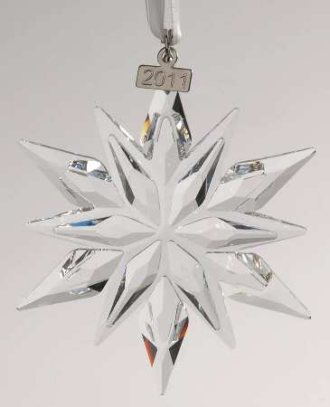 Swarovski Annual Ornaments 2011 Star - No Box