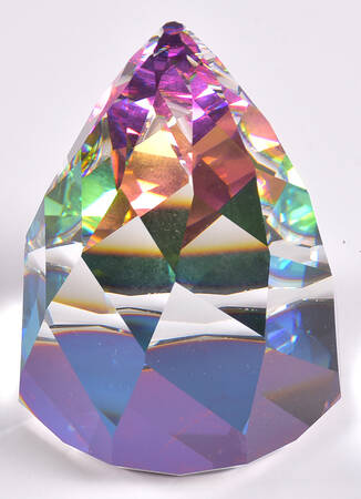 Swarovski Paperweights Cone/Rio-Vitrail Medium - Boxed