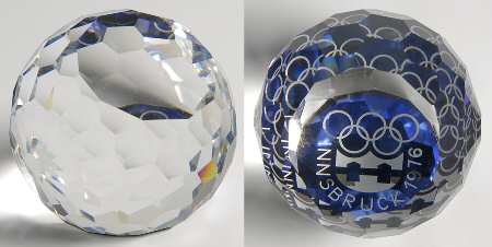 Swarovski Paperweights Innsbruck-12th Olympic Games - Boxed